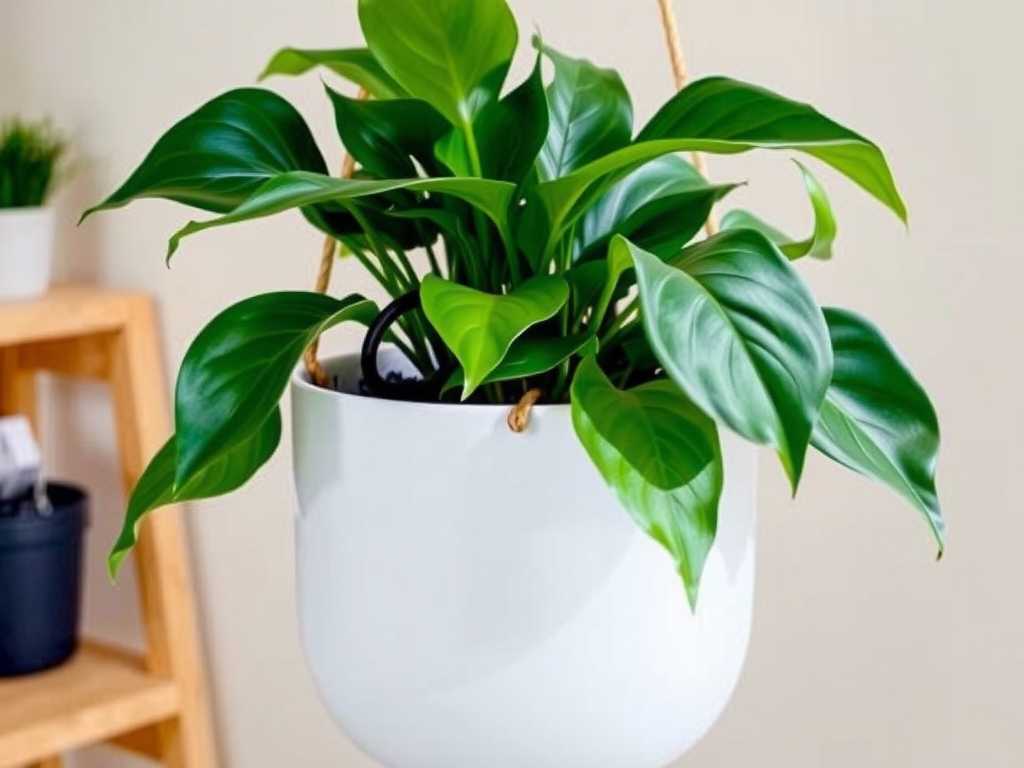 How to Care for N'Joy Pothos in a Hanging Basket(1)
