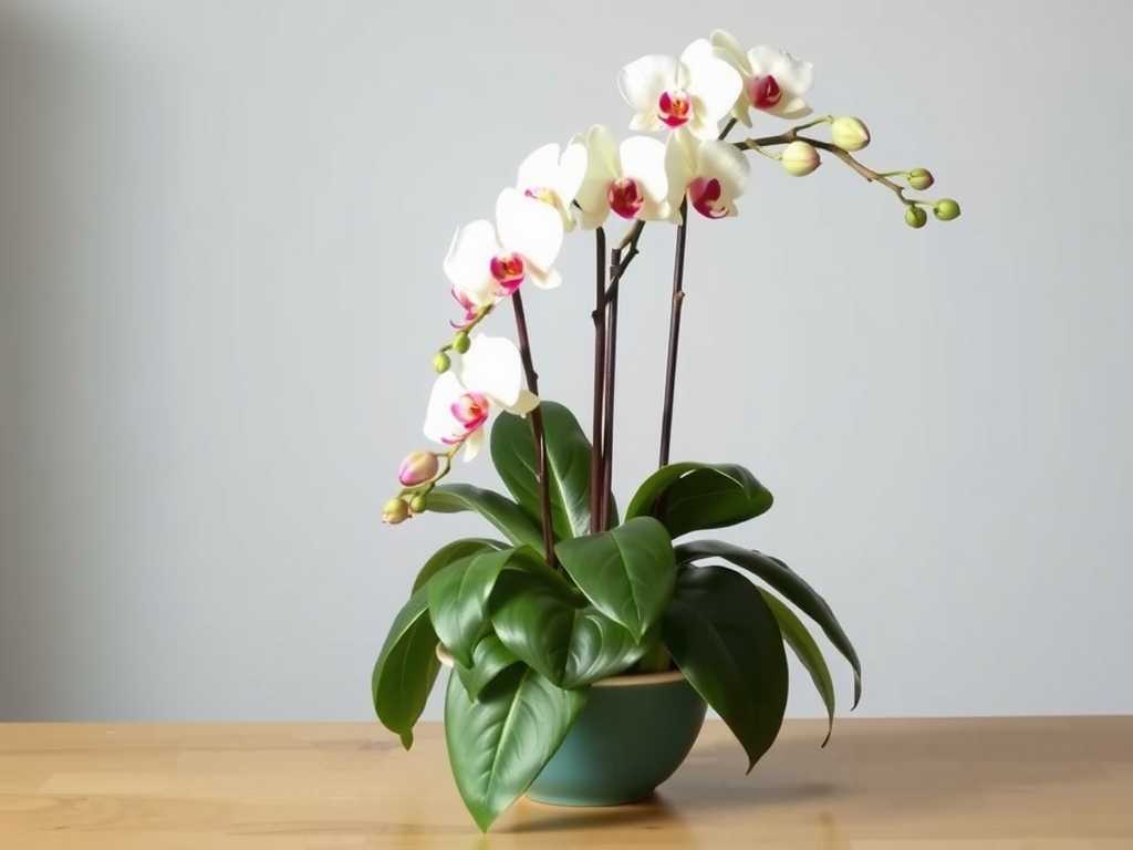 How to Mix Pothos Varieties with Orchids for an Elegant Arrangement(1) How to Mix Pothos Varieties with Orchids for an Elegant Arrangement(1)