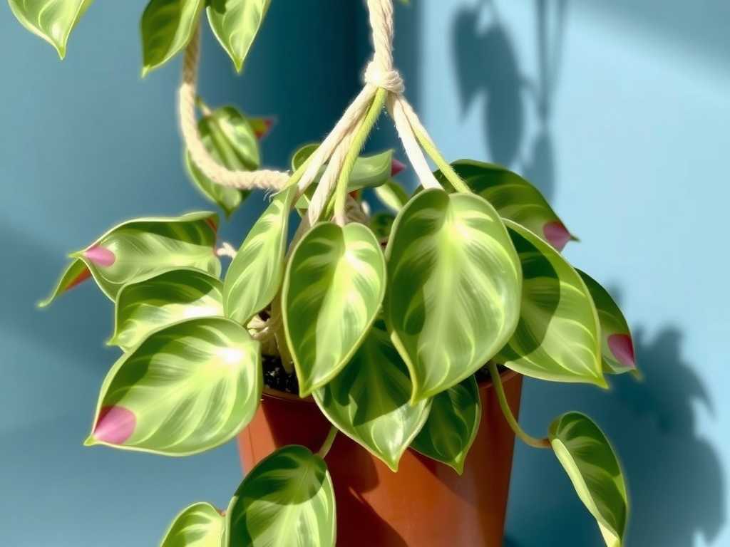 How to Care for Cebu Blue Pothos to Encourage Climbing Growth(1)