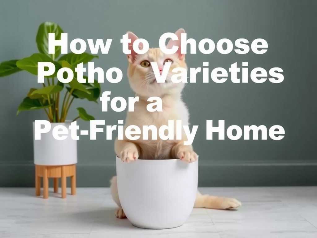 How to Choose Pothos Varieties for a Pet-Friendly Home